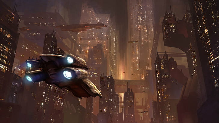 City, Sci Fi wallpaper