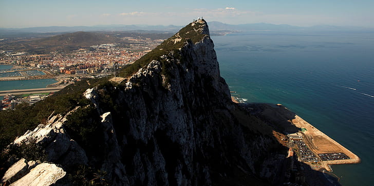 Gibraltar, Blockchain, Future, Technology wallpaper