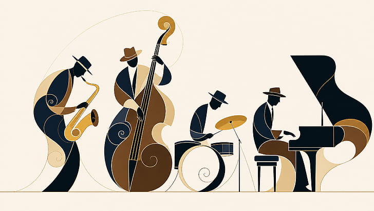 Clean   Jazz Quartet wallpaper