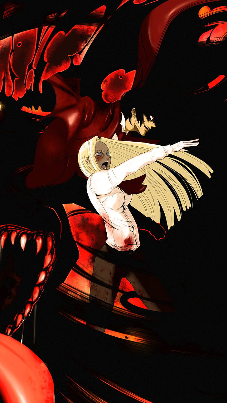 Anime, Hellsing phone wallpaper
