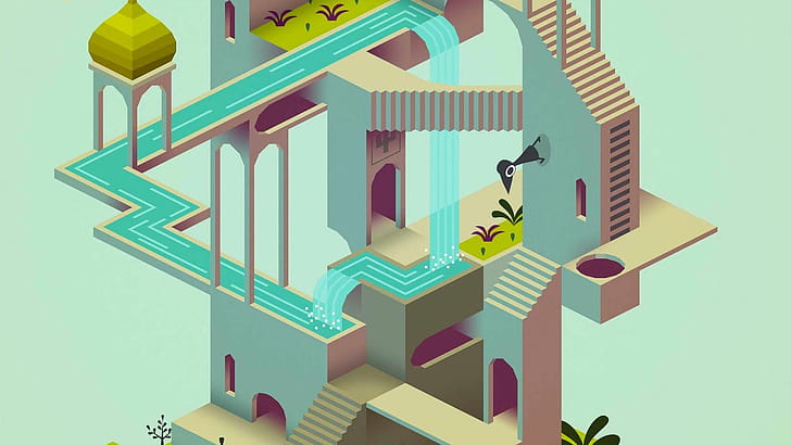 Camera mode, Monument Valley wallpaper