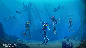 Endless Ocean wallpaper
