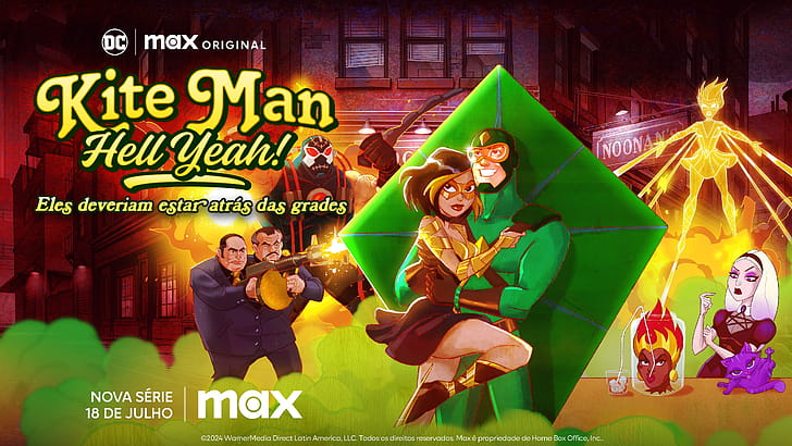 Kite Man: Hell Yeah! wallpaper