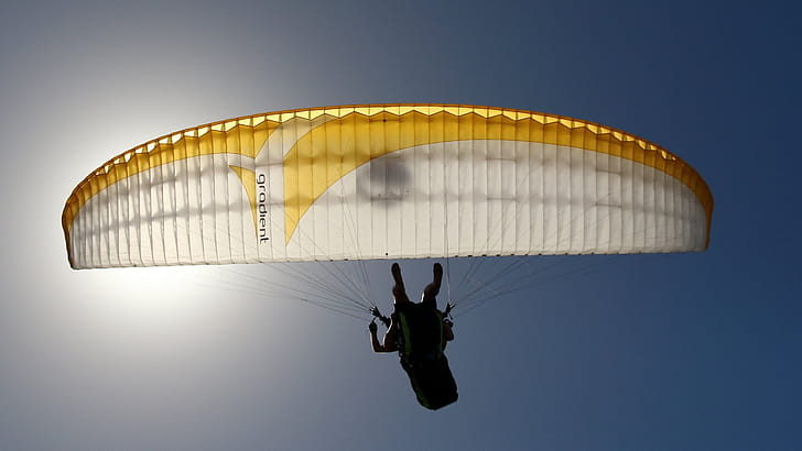 Gradient, Paragliding wallpaper