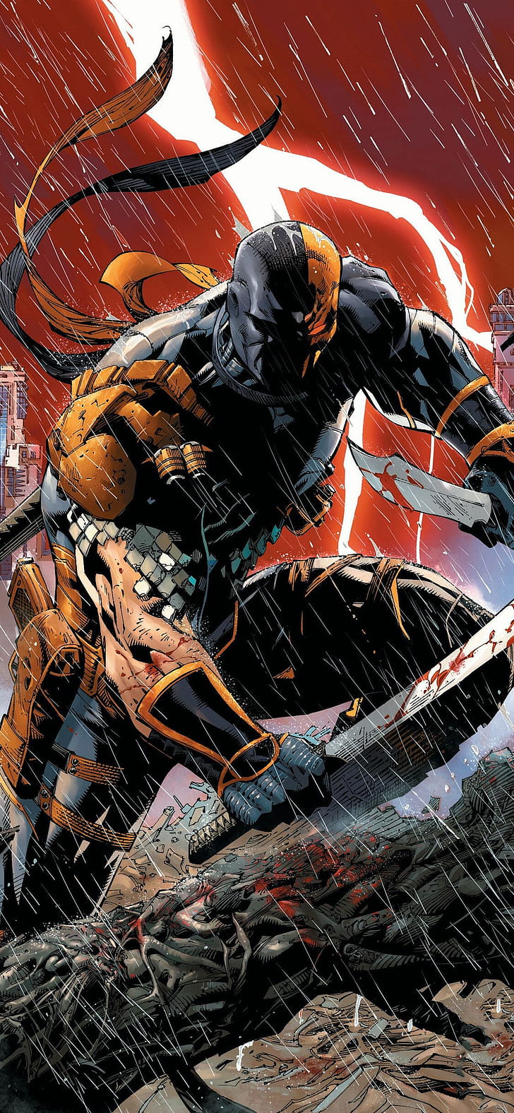 Deathstroke, DC phone wallpaper