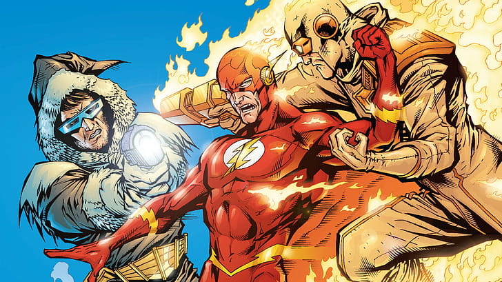 Comic, Flash wallpaper