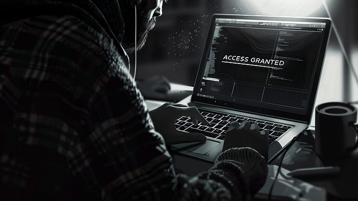 Hacker's Realm:  Tech, hacker, technology wallpaper