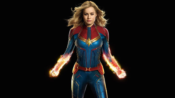 Ms. Marvel, Captain Marvel, wallpaper
