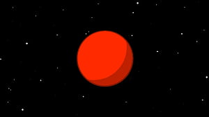 Minimalistic, Mars wallpaper