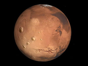 Craters, Mars wallpaper