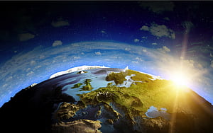 From Space wallpaper