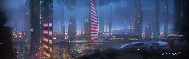 Building, Sci Fi wallpaper