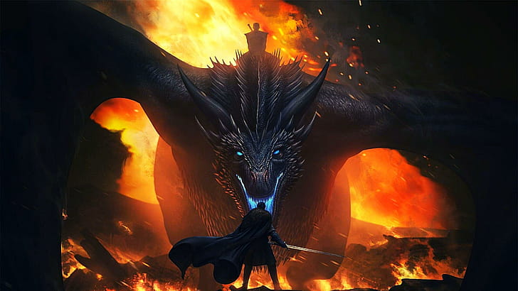 Viserion, Dragons wallpaper