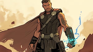Thor Marvel Comics, Comic, Thor, Marvel Comics wallpaper