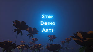 Stop Doing Arts, typography, behance wallpaper