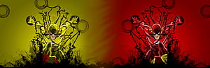 Flash, Comics, Reverse Flash wallpaper