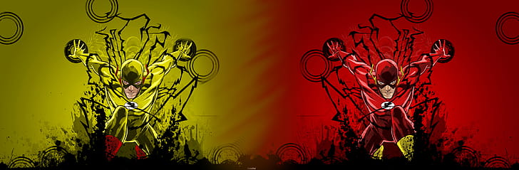 Flash, Comics, Reverse Flash wallpaper