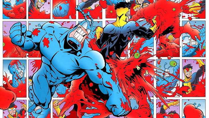 Mark vs Tick, Invincible wallpaper