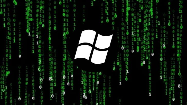 Windows 7 hacking edition default wallpaper