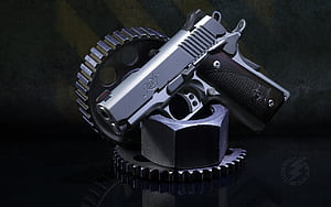 gun wallpaper