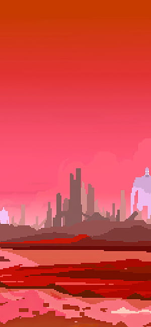 Hyper Light Drifter,  iPhone ,  , Visual aesthetics phone wallpaper