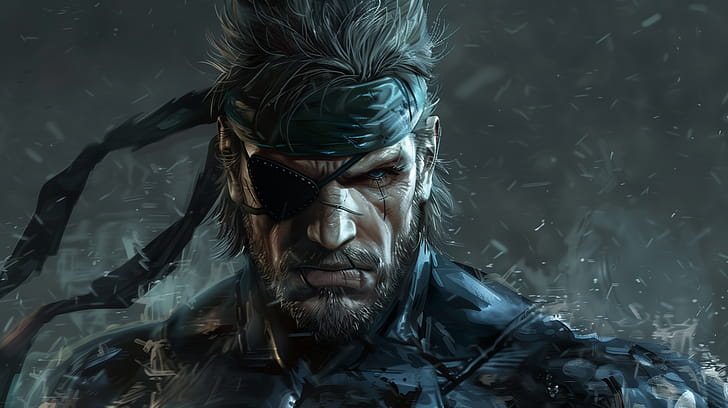 Solid Snake Unleashed, video game, Metal Gear Solid, Solid Snake wallpaper