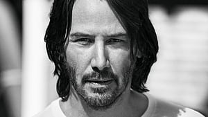 Keanu Reeves , keanu-reeves, male-celebrities, monochrome, black-and-white wallpaper