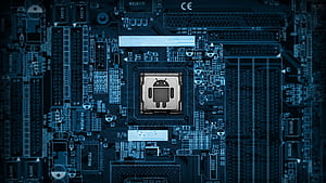 Android Circuit Board, android, computer wallpaper