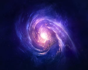 Sci-Fi Galaxy: Cosmic Vortex, Sci Fi, galaxy wallpaper