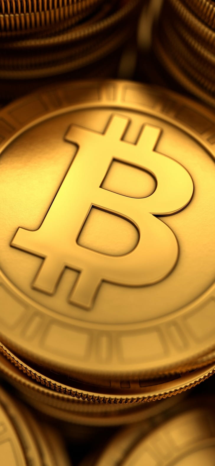 Bitcoin, Technology phone wallpaper