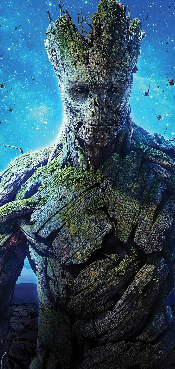 Groot, Phone, Mobile phone wallpaper