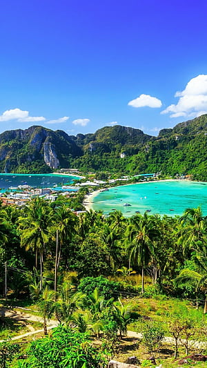 Phi Phi, Thailand phone wallpaper