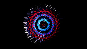 Circles, Facets wallpaper
