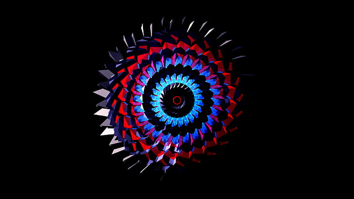 Circles, Facets wallpaper