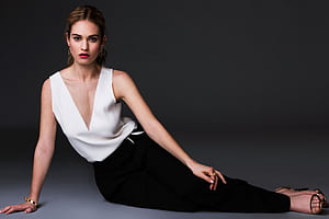 Lily James 2017, lily-james, celebrities, girls wallpaper
