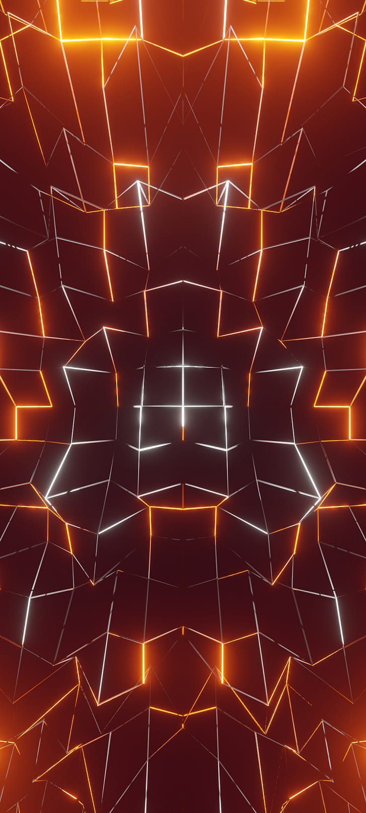 Abstract, light phone wallpaper