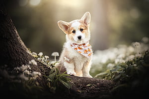 Welsh Corgi, , Background wallpaper