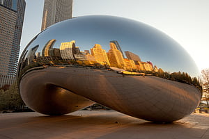 Cloud Gate, Chicago wallpaper