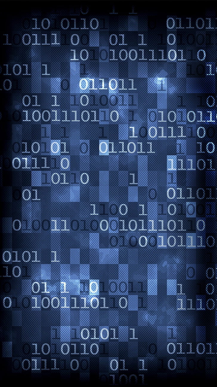 Binary code, Geek phone wallpaper