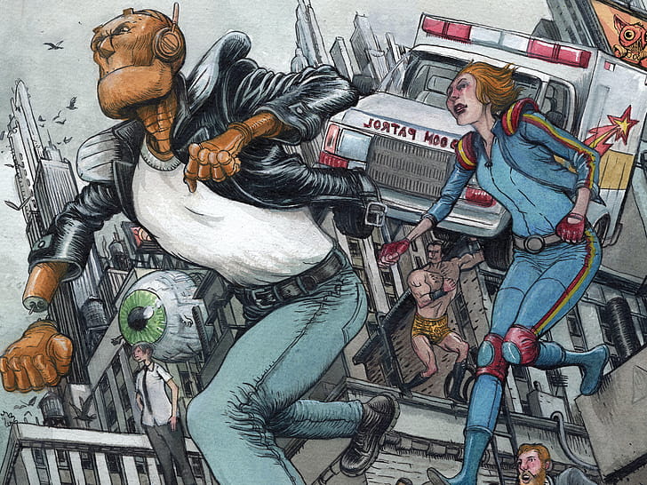 Comic, Doom Patrol wallpaper