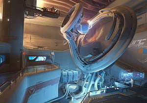 Quad  — Nexus Engine: Sci‑Fi Machine, Sci Fi, machine wallpaper