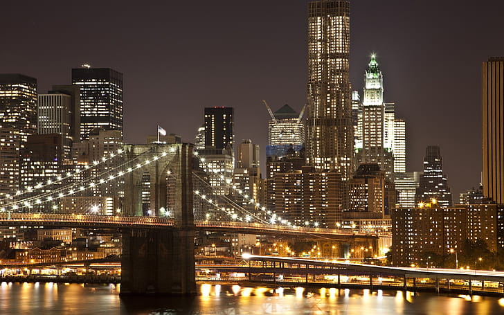 Brooklyn Bridge, , Background wallpaper
