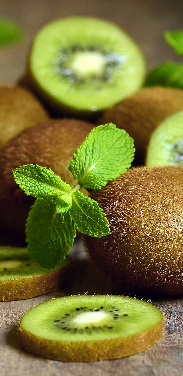 Mint, Kiwi phone wallpaper
