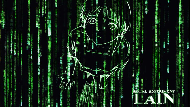 Serial Experiments Lain, Artwork by hyphen master, Unique and creative designs, Abstract concepts wallpaper