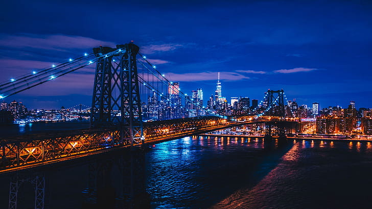 Williamsburg Bridge, USA wallpaper