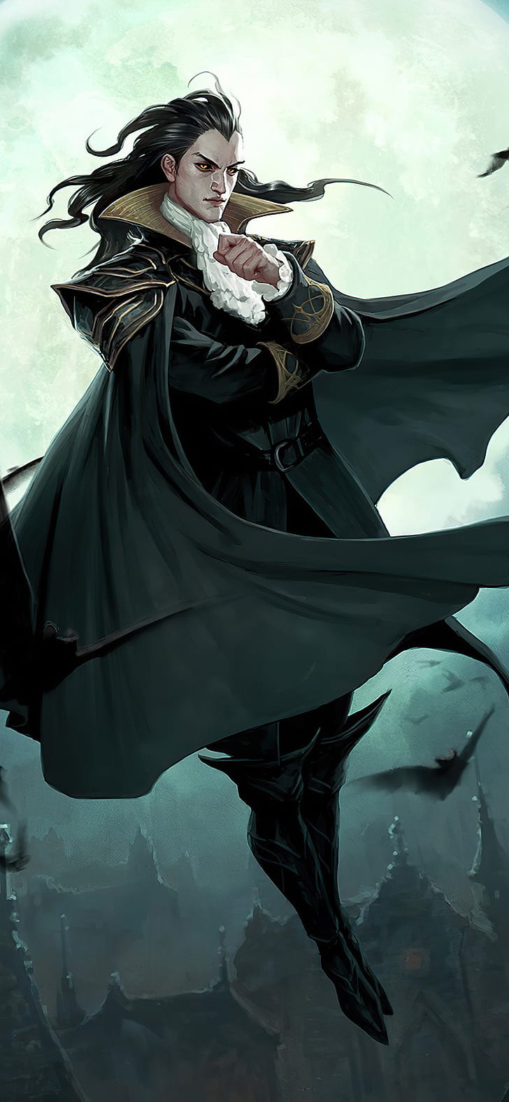 Magic: The Gathering, Gothic setting, iPhone ,  resolution phone wallpaper