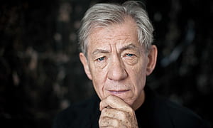 Ian McKellen, Famous actor, , Background wallpaper