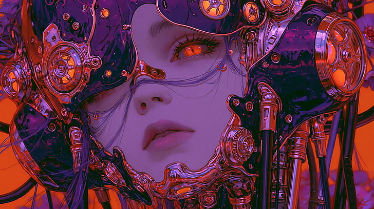 Woman, Sci Fi wallpaper