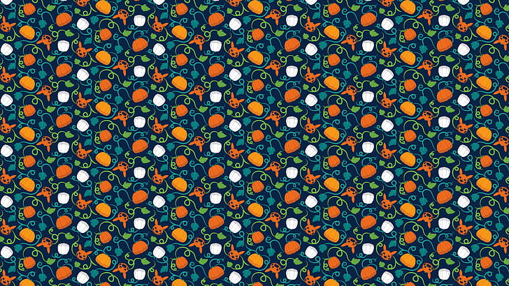 Pokemon, halloween, pattern wallpaper
