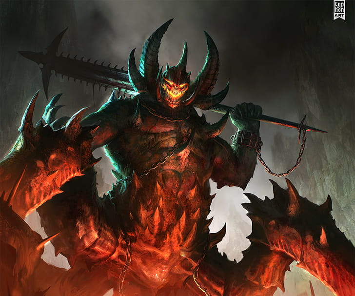 Hellfire Crawler, dark, demon wallpaper